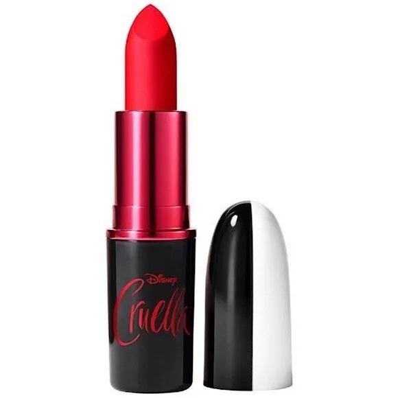 LE Mac Disney Cruella Matte Lipstick - Bright Red - Picture 1 of 6
